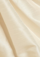 Rebecca Vallance Maple Taffeta Maxi Shirt Dress Cream