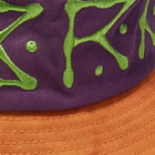 Brain Dead UFO Twill Bucket Hat in Terracotta