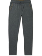 Loro Piana - Tapered Cashmere and Cotton-Blend Sweatpants - Gray