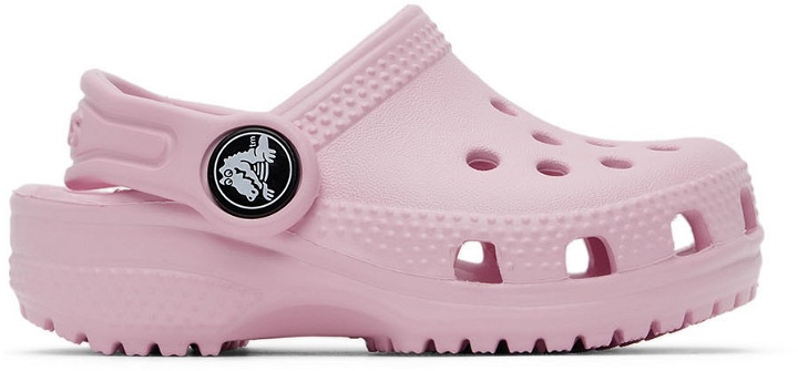 Photo: Crocs Baby Pink Classic Clogs