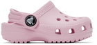 Crocs Baby Pink Classic Clogs