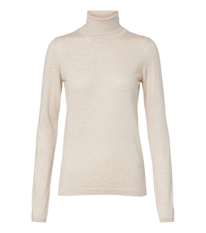 Photo: Brunello Cucinelli Cashmere and silk turtleneck sweater