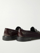 VINNY's - Yardee Leather Penny Loafers - Brown