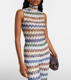 Missoni Knitted lamé tank top