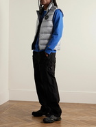 Canada Goose - Crofton Slim-Fit Logo-Appliquéd Quilted Nylon-Ripstop Down Gilet - Gray