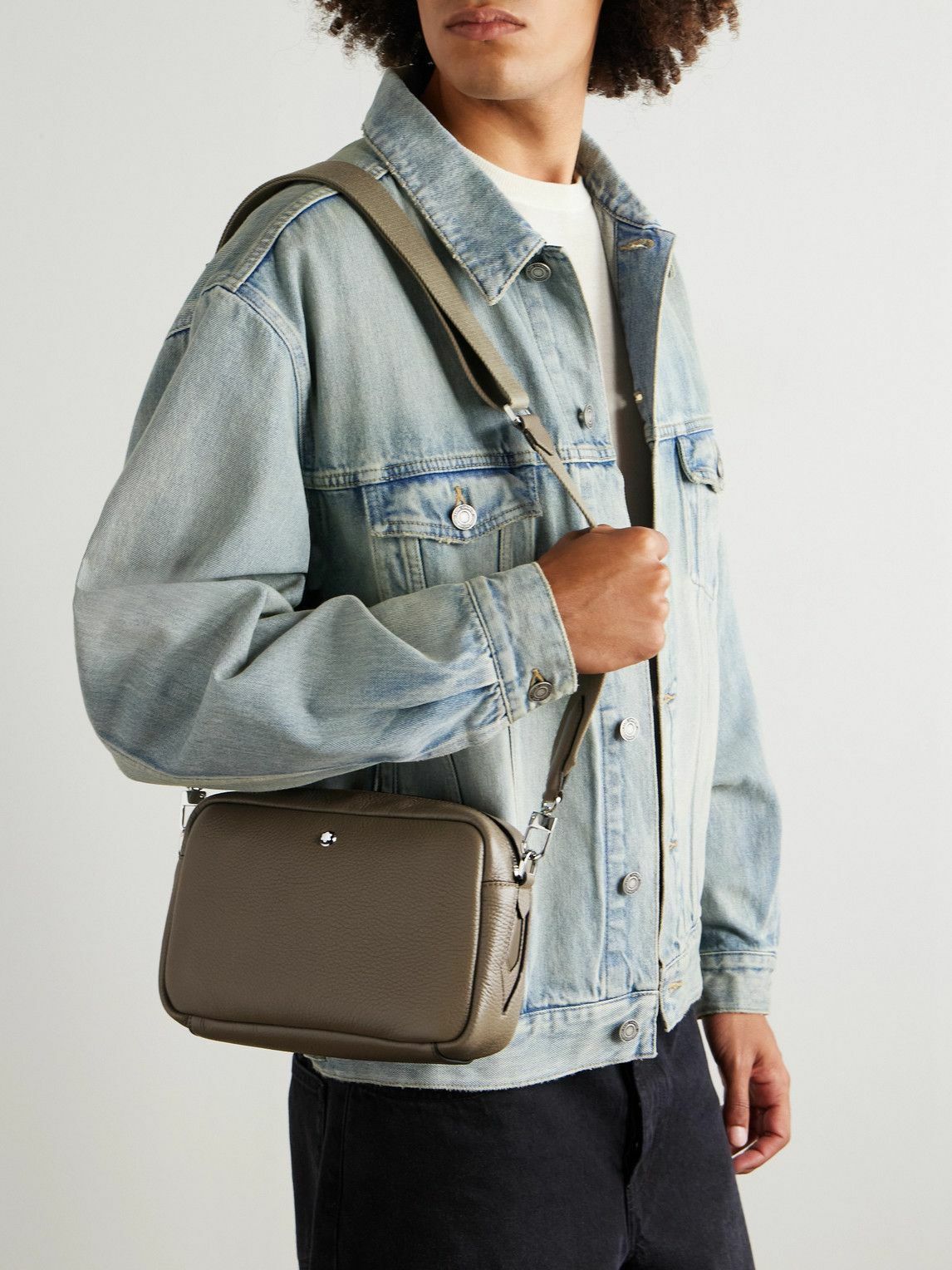 Montblanc - Full-Grain Leather Messenger Bag