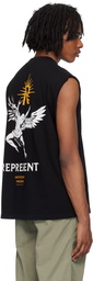 Represent Black Icarus Tank Top