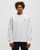 Ami Paris Ami De Coeur Longsleeve T Shirt White Longsleeves