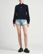 Courrèges Womens Sweatshirt in Navy