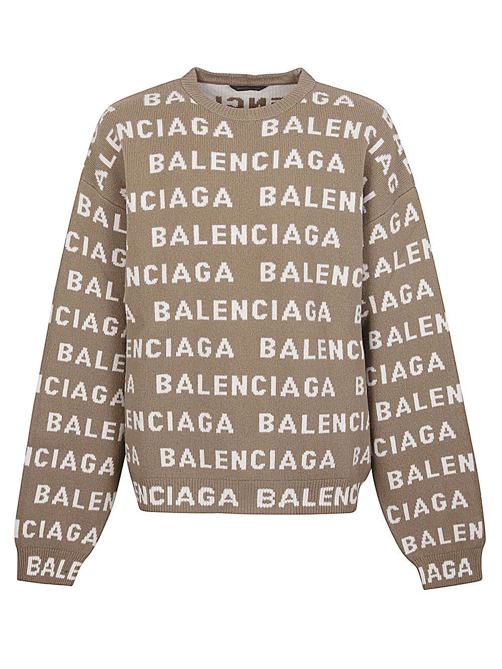 Balenciaga logo crewneck best sale