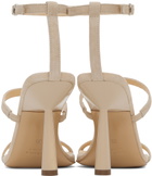 GIABORGHINI Beige Adaline Heeled Sandals