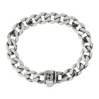 Emanuele Bicocchi Silver Cuban Chain Bracelet