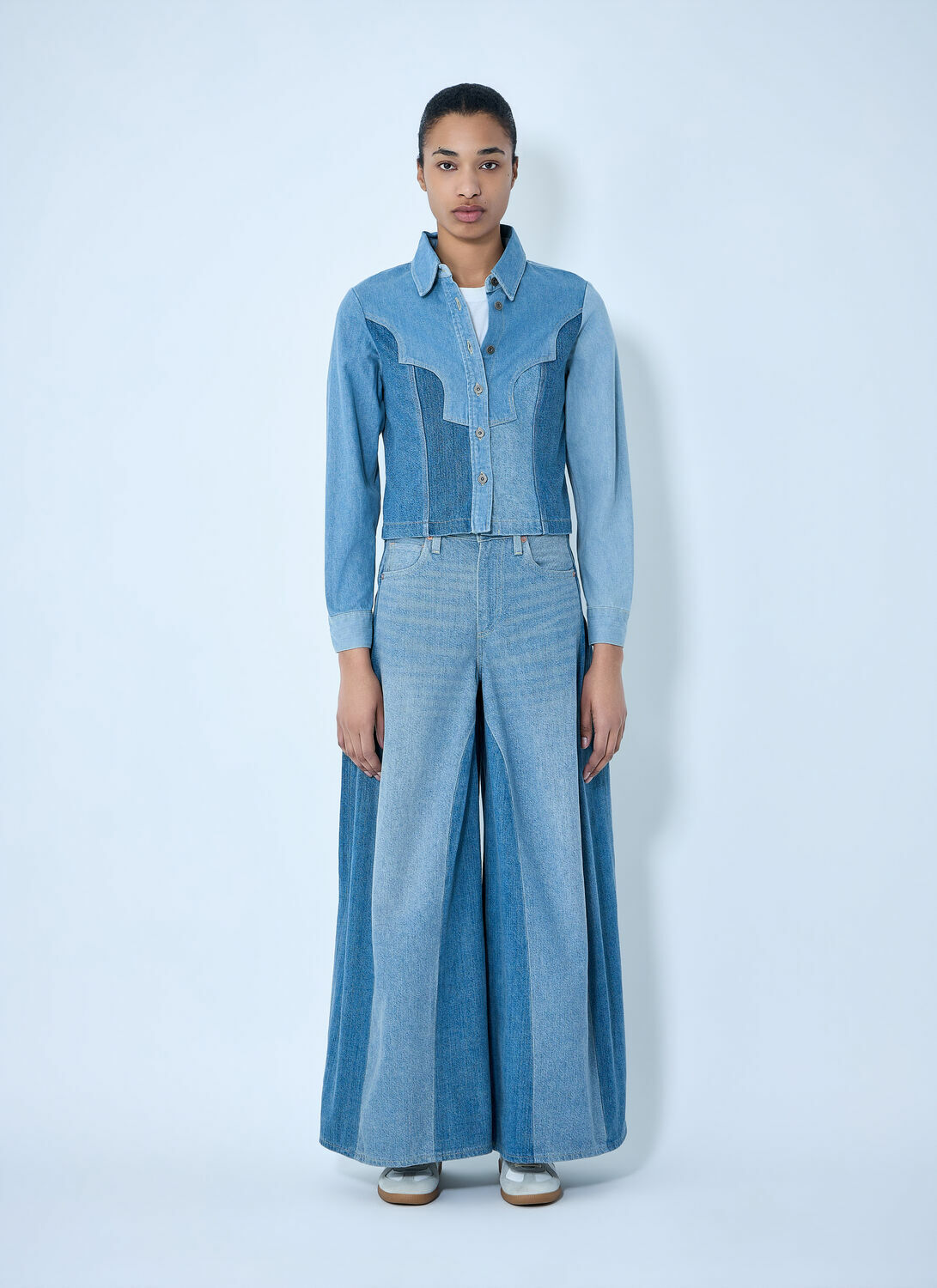 Levi's Wide-Leg Denim Trousers