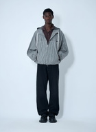 Miu Miu Check Hooded Jacket