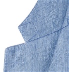 Tod's - Light Blue Linen Suit Jacket - Blue