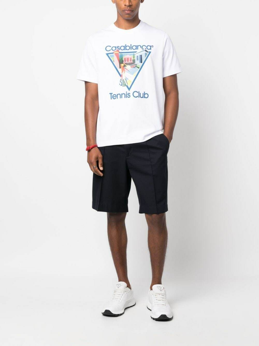 CASABLANCA - Logo Organic Cotton T-shirt