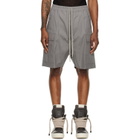 Rick Owens Gray Tower Cargobela Cargo Shorts