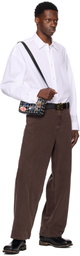 AMIRI Black MA 4CM Enamel Belt