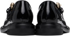 Moschino Black Mary Jane Olivia Loafers