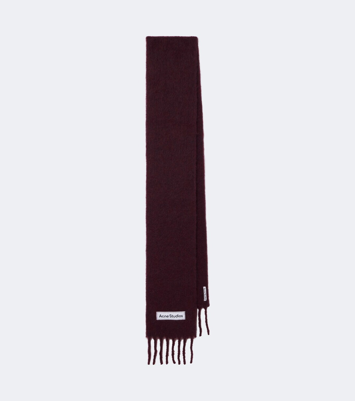 Acne Studios Fringed alpaca, wool, and mohair-blend scarf