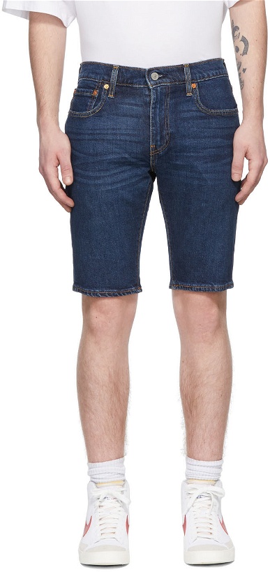 Photo: Levi's Blue 412 Slim Shorts
