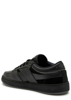 Givenchy G Move Panelled Leather Sneakers Black