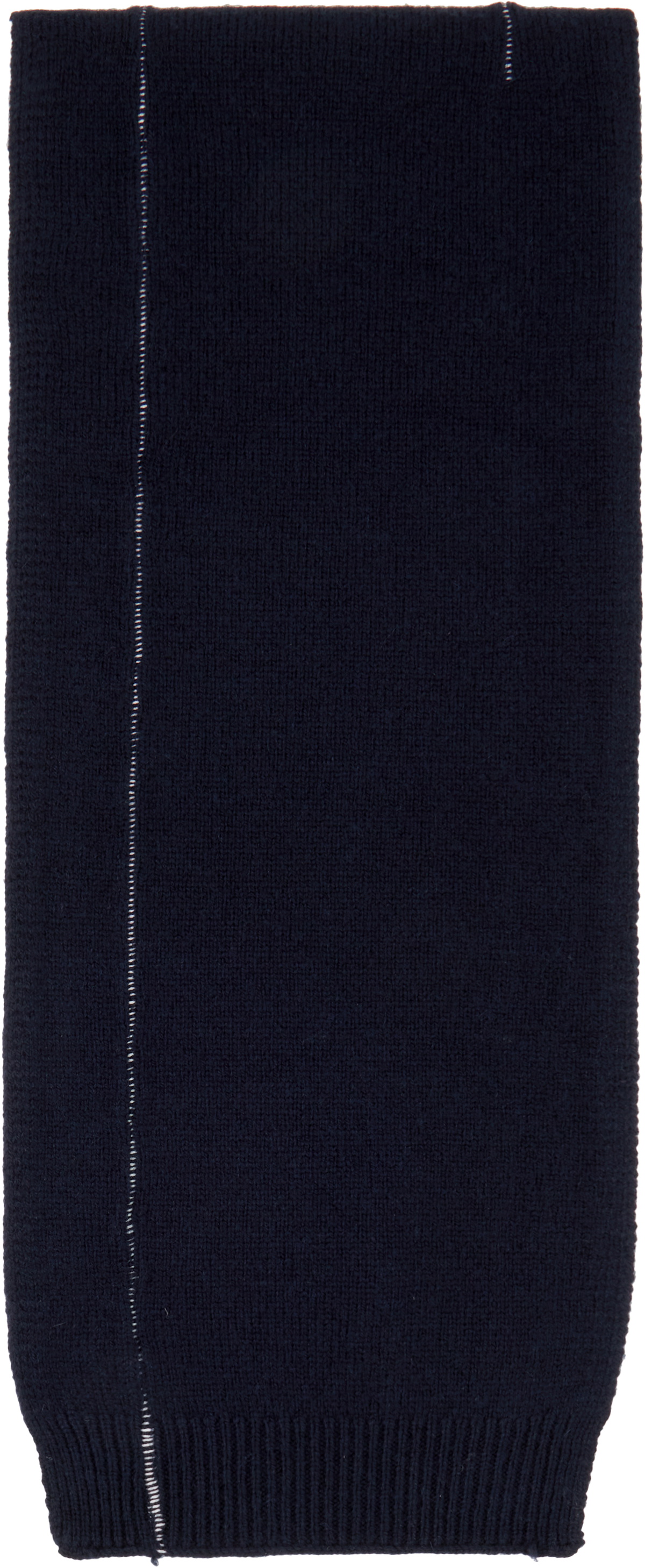 AMBUSH Navy Knit Scarf