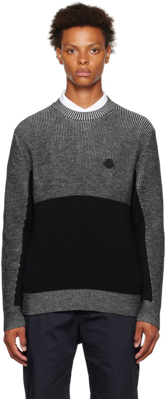 Photo: Moncler Gray Rib Sweater