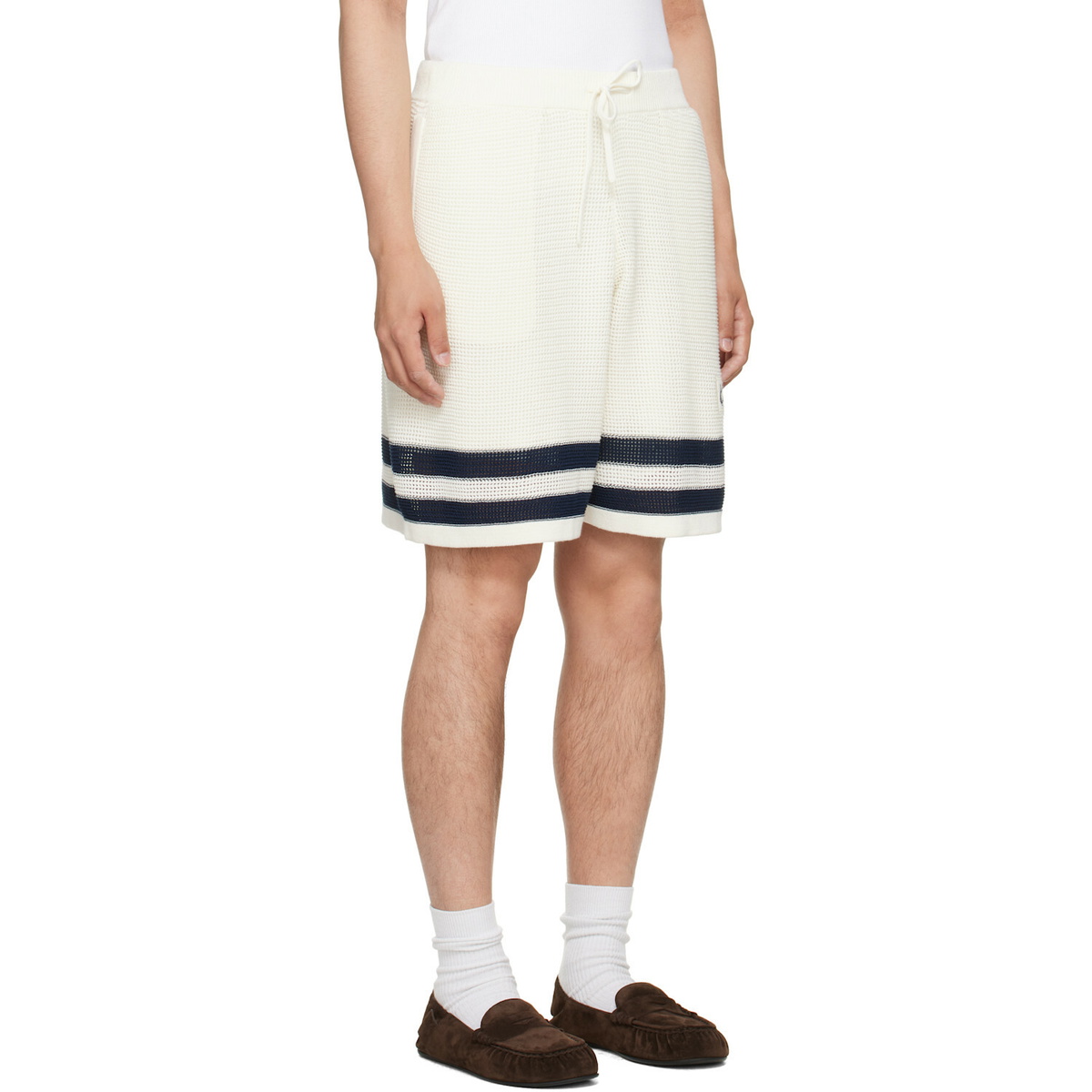 Kenzo Off-White Kenzo Paris Mesh Shorts