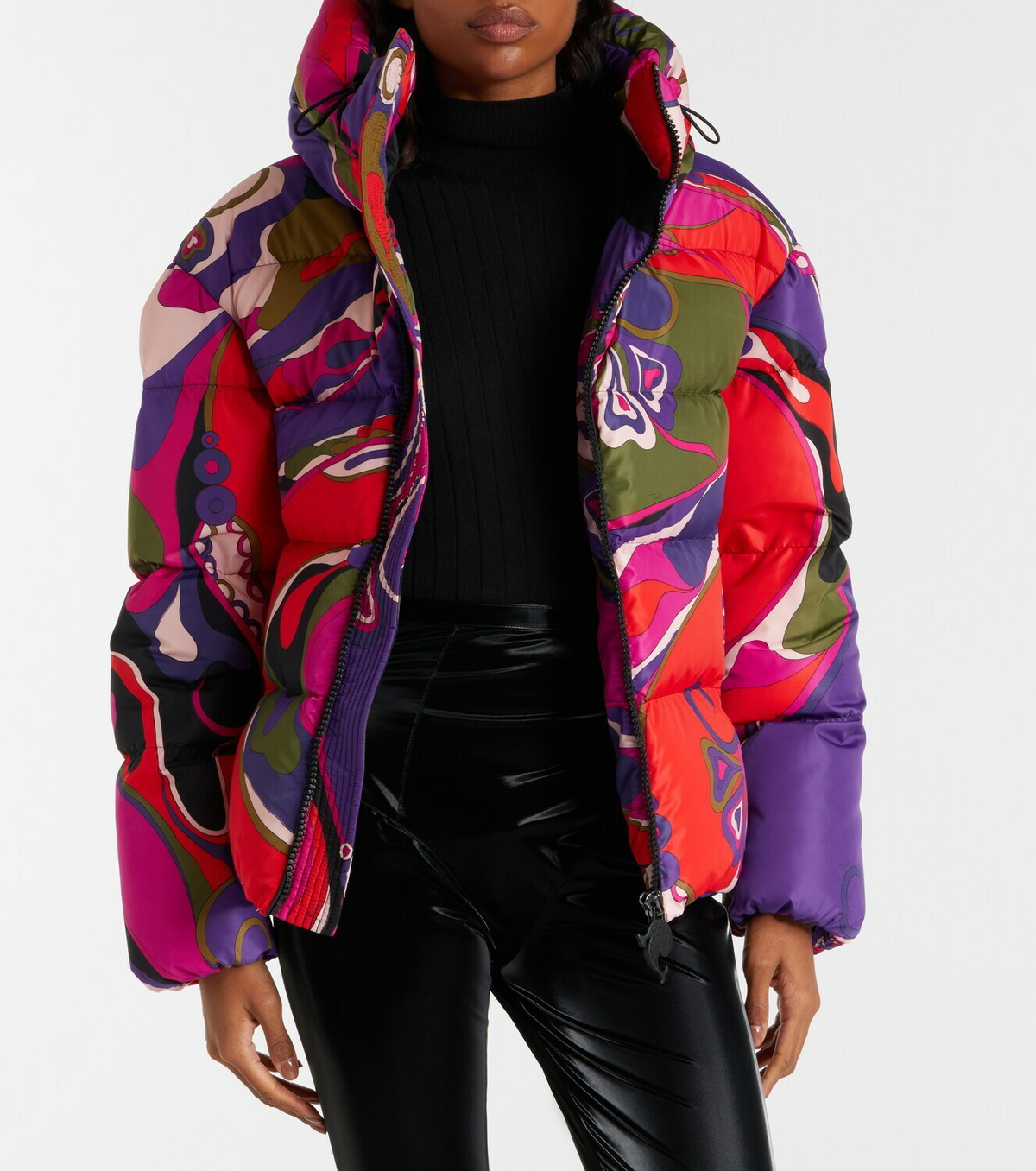 Pucci Orchidee puffer jacket