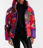 Pucci Orchidee puffer jacket