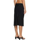 Belle Anna Black Lea Midi Skirt