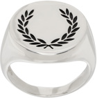 Fred Perry Silver Laurel Wreath Ring