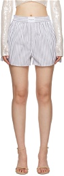 alexanderwang.t White Striped Boy Shorts
