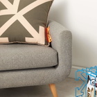 Off-White Arrow Logo Large Pillow in Powder