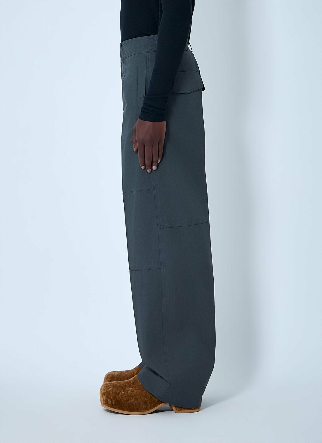 Dries Van Noten Wide-Leg High-Rise Trousers