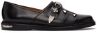 Toga Virilis Black Leather Loafers