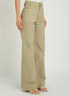 Victoria Beckham Alina Wide-leg Jeans Grey