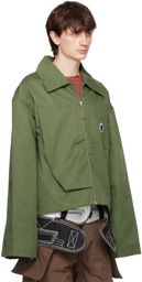 SPENCER BADU SSENSE Exclusive Green Jacket
