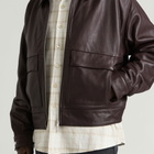 Edwin Men's Dogma Jacket in Brown Burgundy