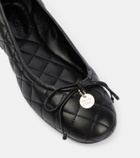 See By Chloé Jodie quilted faux leather ballet flats
