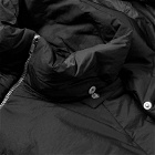 Pangaia FLWRDWN Recycled Nylon Puffer Jacket in Black