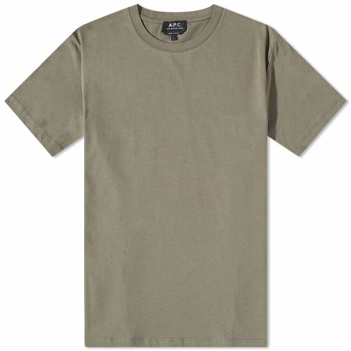 Photo: A.P.C. x Jean Touitou Jimmy T-Shirt in Olive