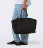 The Row Marlo 17 leather tote bag