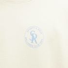 Sporty & Rich S&R Sweatshirt in Cream/Sky Blue