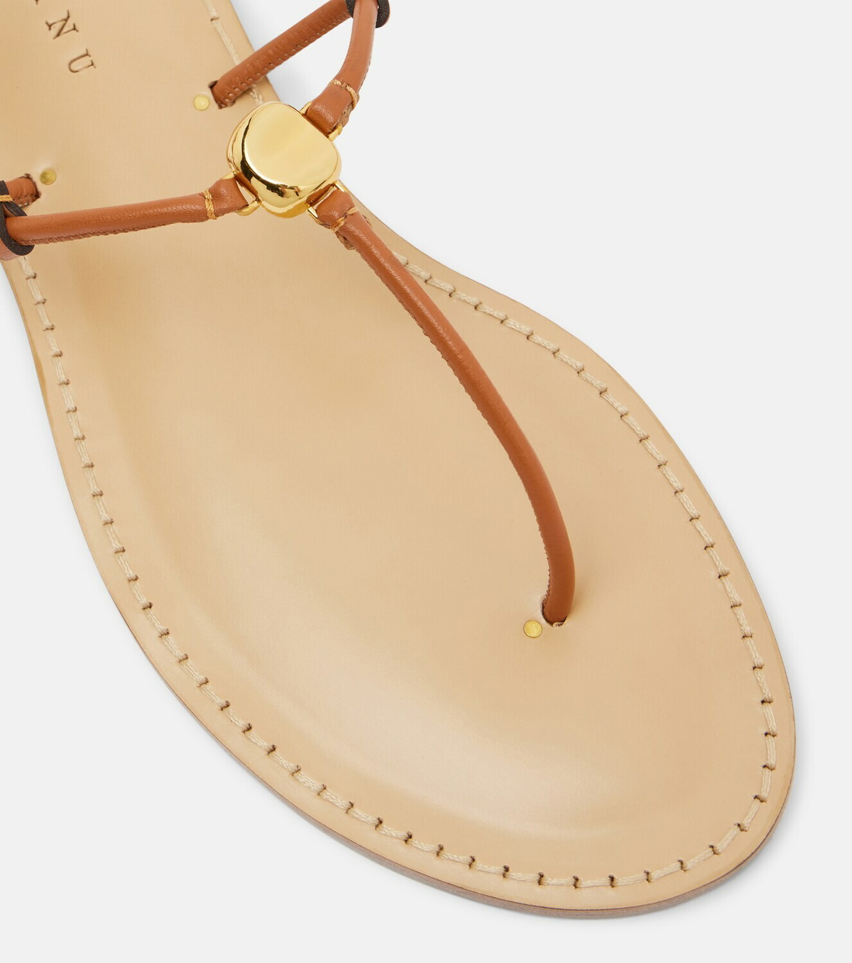 Amanu Naivasha leather thong sandals