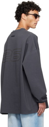 Fear of God ESSENTIALS Gray Holiday 90s Long Sleeve T-shirt