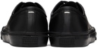 Maison Margiela Black Leather Tabi Low-Top Sneakers