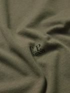 C.P. Company - Logo-Print Cotton-Jersey T-Shirt - Green