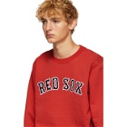 Marcelo Burlon County of Milan Red Red Sox Edition Sweatshirt